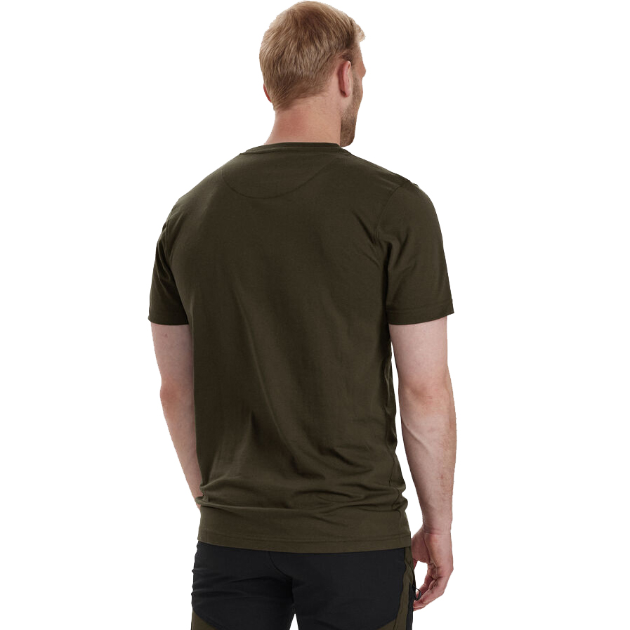 detail T-Shirt Deerhunter Denmark Logo