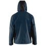 Vorschau BLAKLADER Sweden blaue Herren-Softshelljacke, wasserabweisend