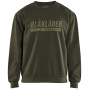 Vorschau BLAKLADER Sweden olivgrünes Herren Arbeits Sweatshirt 100 % Baumwolle bequem