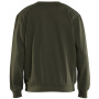 Vorschau BLAKLADER Sweden olivgrünes Herren Arbeits Sweatshirt 100 % Baumwolle bequem