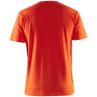 Vorschau BLAKLADER Sweden Herren Profi-T-Shirt mit 3D-Logo, orange, 100 % Baumwolle