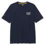 Vorschau CATERPILLAR Graphic Tee graues Herren T Shirt, bequem, modern, attraktiver CAT D