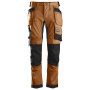 Vorschau SNICKERS Allround Stretch Slim braune Herren Profi-Arbeitshose mit Taschen