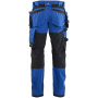 Vorschau BLAKLADER Sweden Craftsman Stretch blaue Herren-Arbeitshose + Taschen