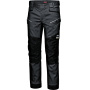Vorschau SIR Stretch 4-Way Canvas graue professionelle Herren-Arbeitshose, strapazierfähi