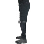 Vorschau TOWORKFOR Holster schwarze leichte Herren-Arbeitshosen mit Cordura® Verstärkung