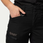 Vorschau Beyond Nordic Sweden schwarze Damen Outdoorhose stretch bequem wasserabweisend