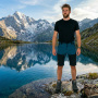 Vorschau Asoto Vattern Zip-Off blaue Herren-Profi-Outdoorkeuze mit DWR-Beschichtung und a
