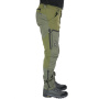 Vorschau Asoto Nordvik olivfarbene Herren Outdoorhose, wasserabweisend, Stretch mit Belüf