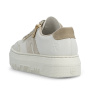 Vorschau RIEKER M1912-80 beige Damen-Ledersneaker, bequem und modern
