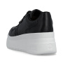 Vorschau RIEKER M7811-00 schwarze Damen moderne Sneaker für die Stadt