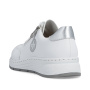 Vorschau RIEKER N6508-80 weiße Damen Leder-Sneaker mit Antistress-Technologie