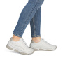 Vorschau RIEKER 45969-80 weiße Damen Sneaker mit Antistress-Technologie