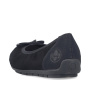 Vorschau RIEKER 438505-01 schwarze Damen-Ballerinas, Echtleder, Antistress-Sohle