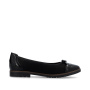 Vorschau RIEKER 45358-00 schwarze moderne Damen-Ballerinas, passend zu jedem Outfit