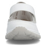 Vorschau RIEKER L32B5-82 weiße Damen-Sommerhalbschuhe, atmungsaktiv, Antistress