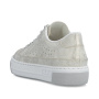 Vorschau RIEKER L8849-60 beige Damen-Sommer-Ledersneaker, atmungsaktiv, modernes Design