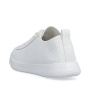 Vorschau RIEKER 45602-80 weiße Damen-Sommer-Ledersneaker, atmungsaktiv, Antistress