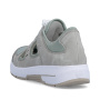 Vorschau RIEKER N8456-40 grüne Damen-Ledersneaker mit hohem Komfort und Antistress-Sohle