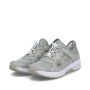 Vorschau RIEKER N8456-40 grüne Damen-Ledersneaker mit hohem Komfort und Antistress-Sohle