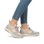 Vorschau RIEKER M0058-60 beige moderne und bequeme Damen-Sneaker mit Antistress-Sohle