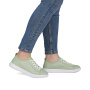 Vorschau RIEKER 45602-52 grüne Damen Leder Sommer-Sneaker, atmungsaktiv, Antistress