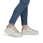 Vorschau RIEKER M1953-80 beige Damen Antistress Sneaker, modernes Design für die Stadt