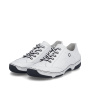 Vorschau RIEKER 55901-80 weiße Damen Leder Sneaker, modernes Design, Antistress Sohle