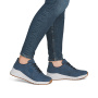 Vorschau RIEKER M4903-14 blaue Damen-Sneaker, modern und bequem, Antistress-Sohle