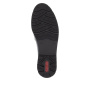 Vorschau RIEKER 45560-03 schwarze Damen-Mokassins, glänzend, modern