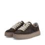 Vorschau RIEKER N9920-25 braune Damen-Lederschuhe, bequeme Anti-Stress-Sohle