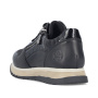 Vorschau RIEKER 49003-01 schwarze Damen-Ledersneaker, zeitloses Design