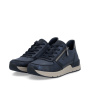 Vorschau RIEKER 58902-14 blaue Damen-Sneaker, Antistress-Sohle für mehr Komfort