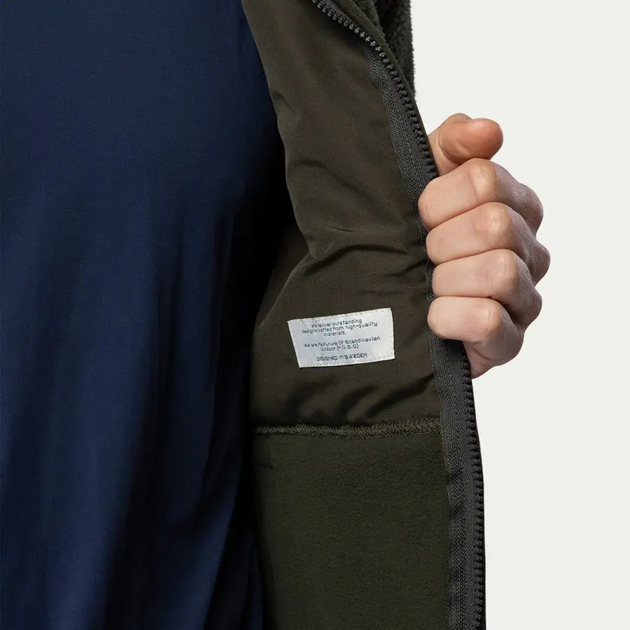 detail Jacke Herren Beyond Nordic Sweden Teddy