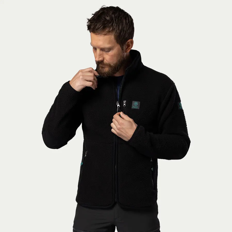 detail Jacke Herren Beyond Nordic Sweden Teddy