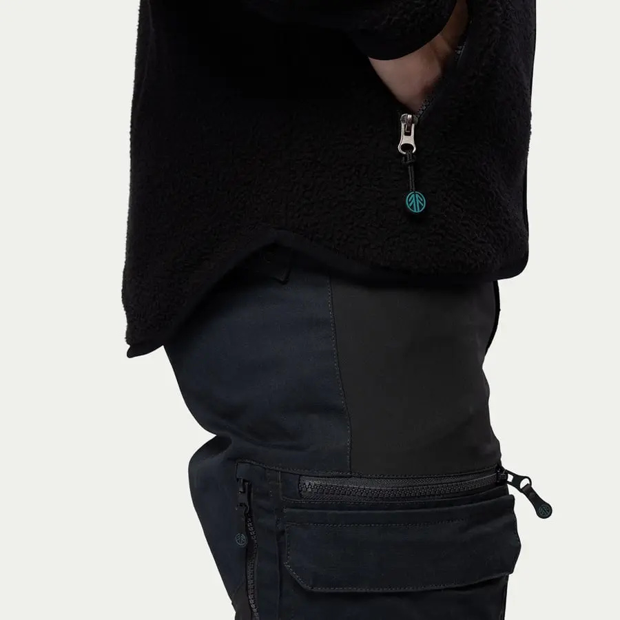 detail Jacke Herren Beyond Nordic Sweden Teddy