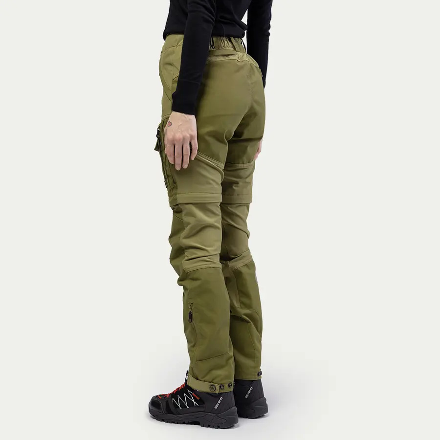 detail Hose Damen Beyond Nordic Sweden Zip-Off Teflon EcoElite®