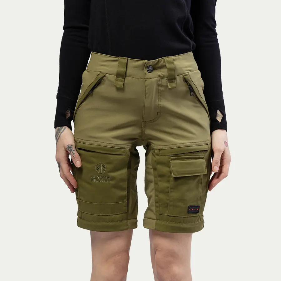 detail Hose Damen Beyond Nordic Sweden Zip-Off Teflon EcoElite®
