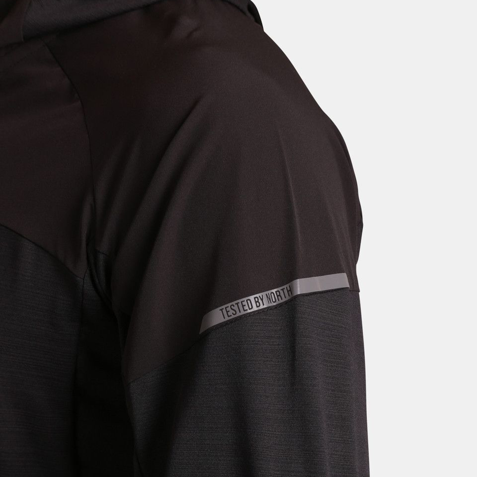 detail KILPI Memphis-M schwarze Herren-Outdoorjacke mit Siberium-Membran