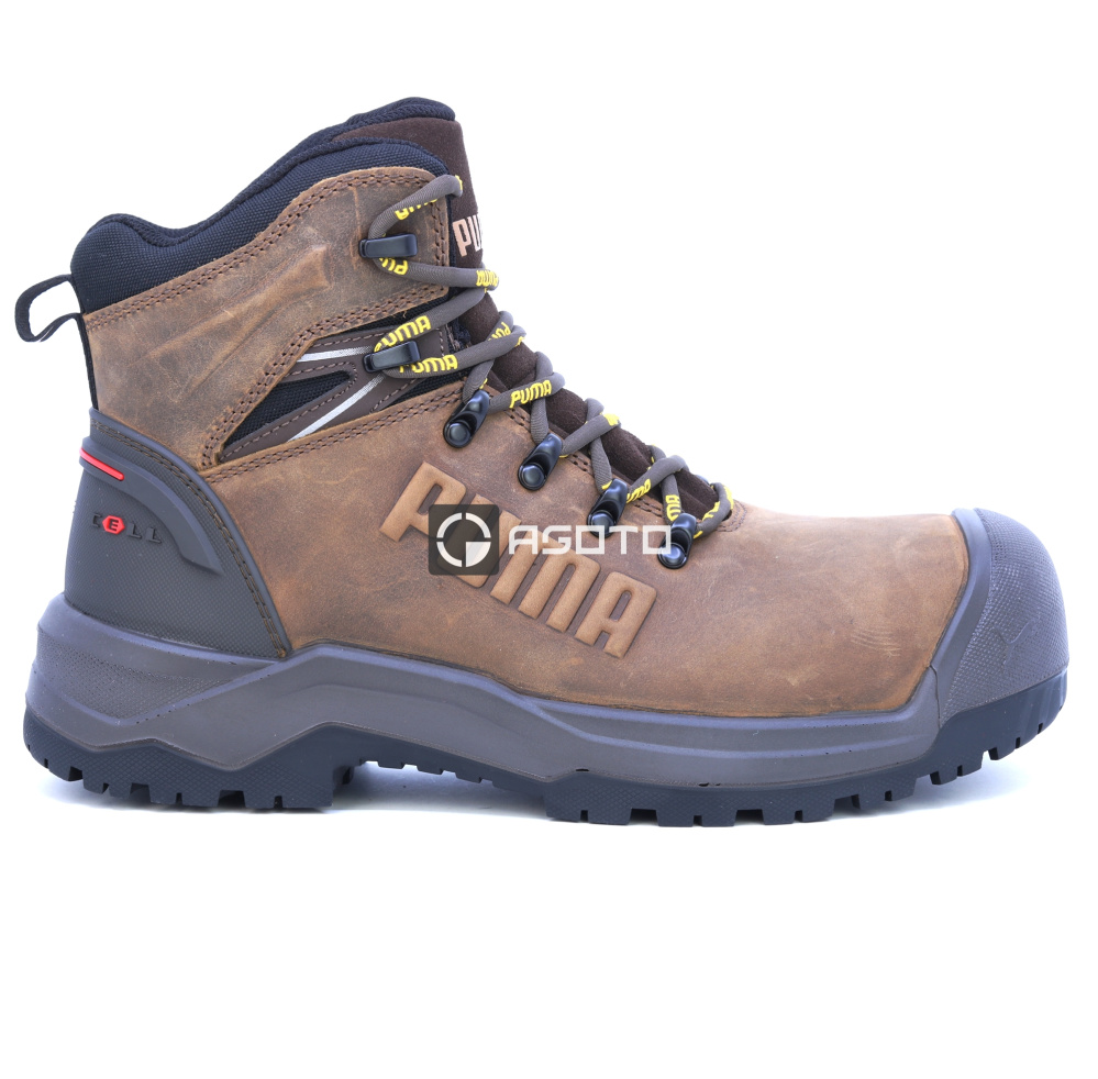 detail Sicherheitsschuhe PUMA Iron HD Brown Mid S3