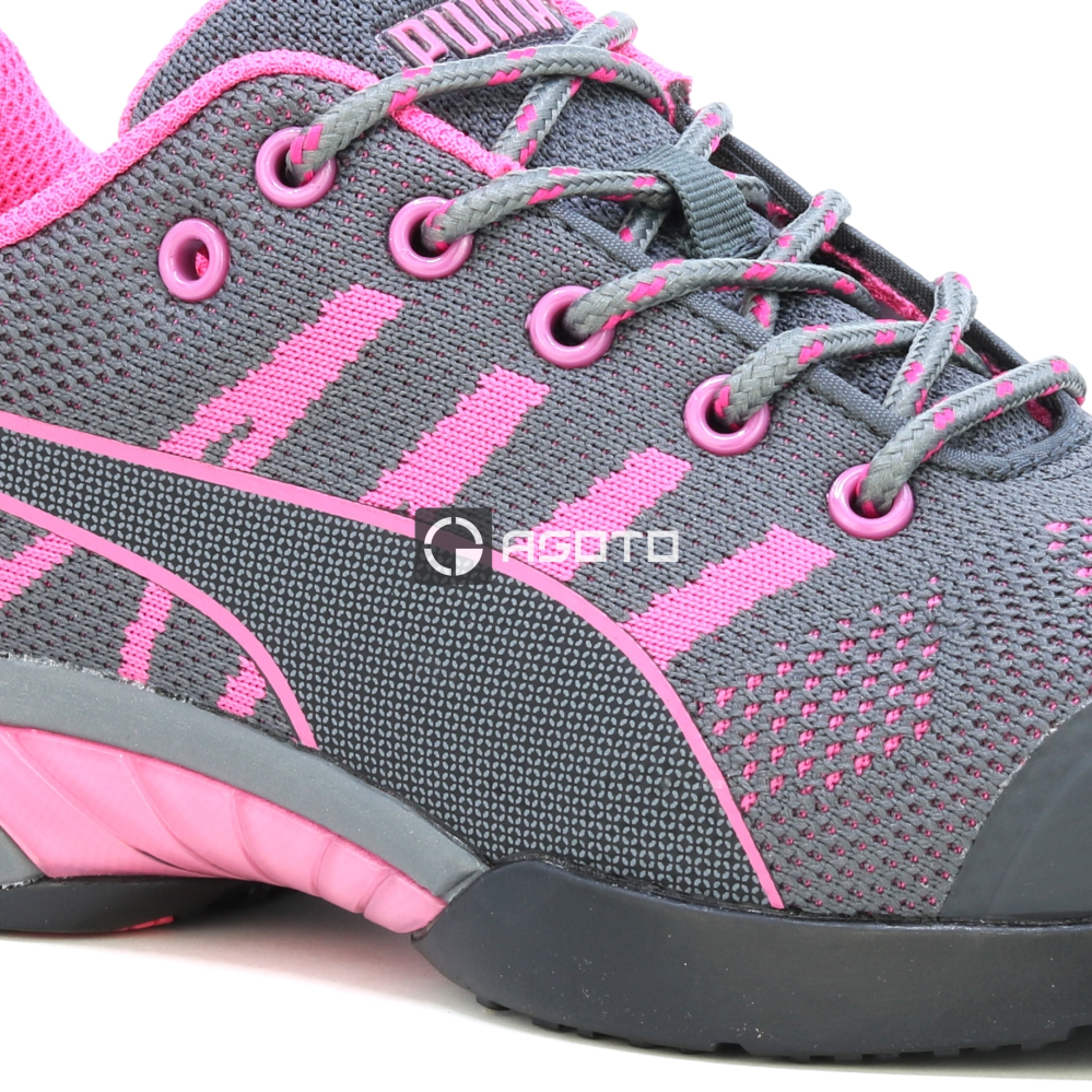 detail PUMA Celerity Knit Pink Low S1 HRO SRC Sicherheitsschuhe