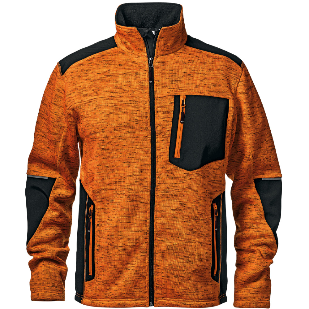 detail Jacke SIR Fighter Melange