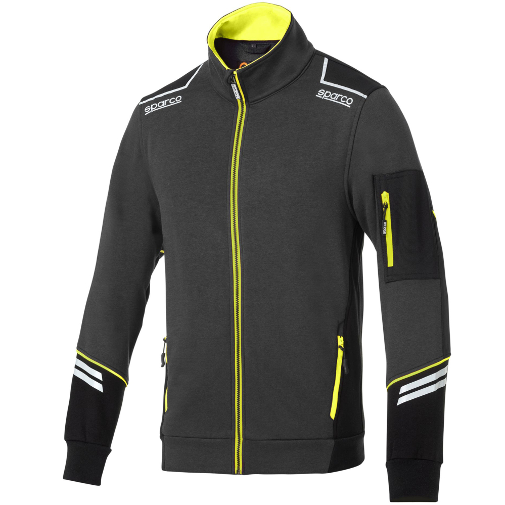 detail Herren-Sweatshirt SPARCO Alabama Tech Full Zip