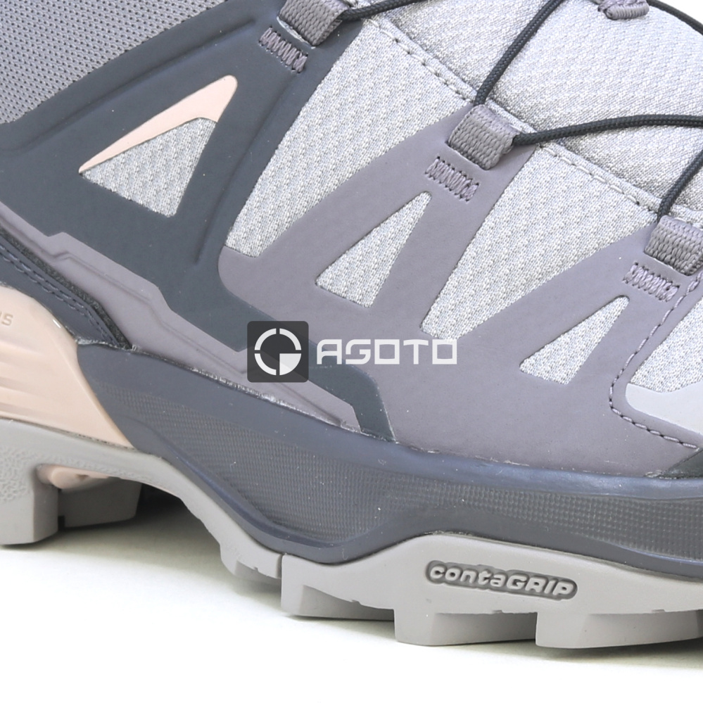 detail SALOMON X ULTRA 360 W Gull/Nine graue Damen Outdoor-Schuhe, bequem für die Berge