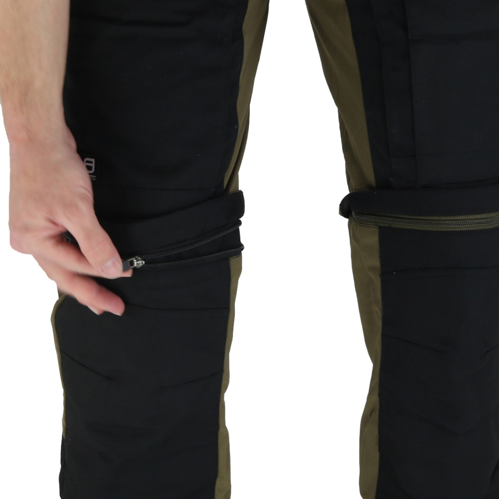 detail Asoto Vattern Zip-Off Herren Outdoorhose DWR und abnehmbaren Hosenbeinen 2-in-1