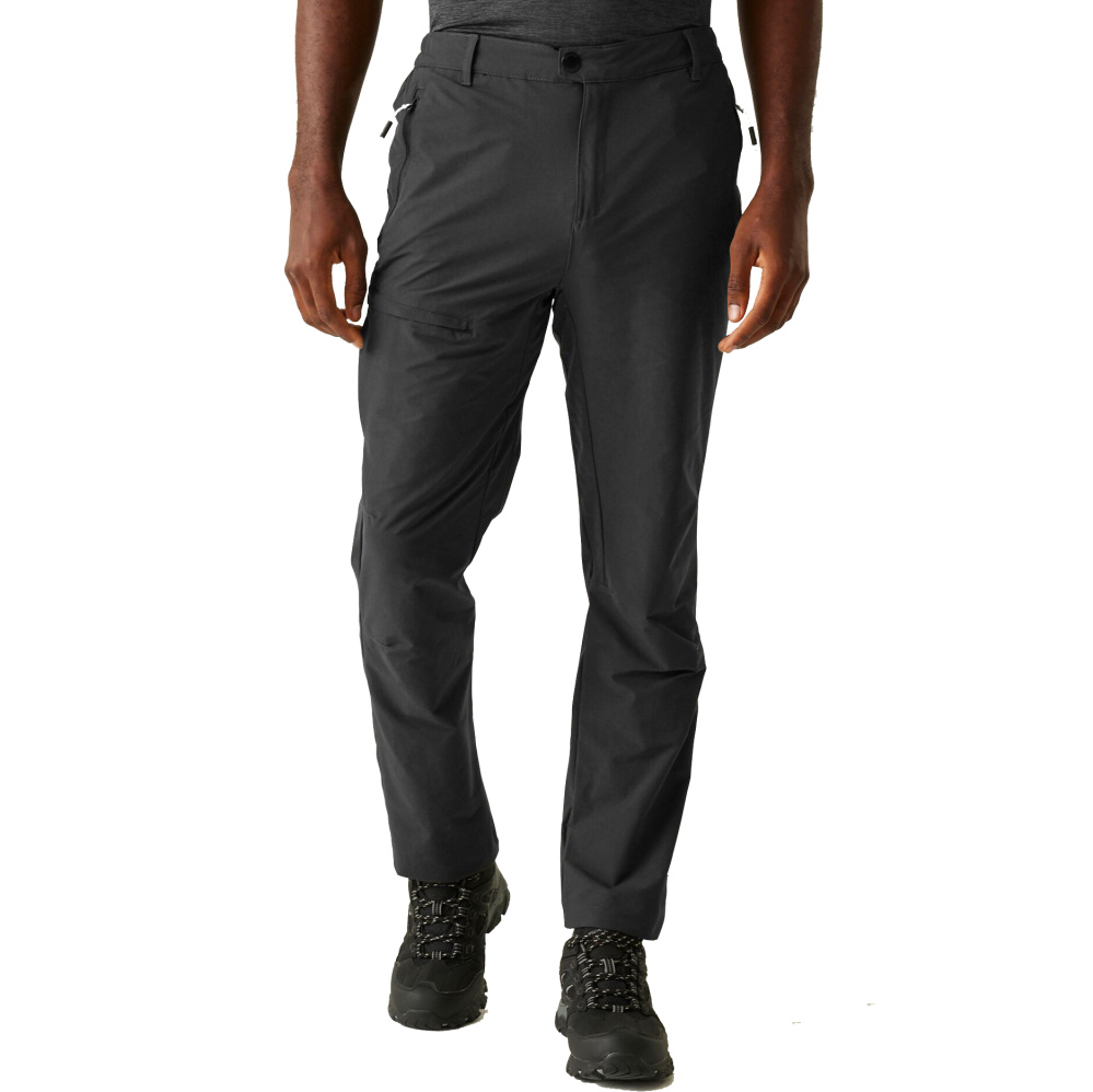 detail REGATTA Highton TRS graue Herren leichte und atmungsaktive Outdoorhose