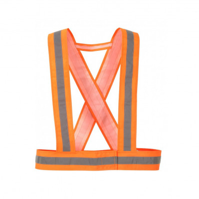 Reflexní kříž PORTWEST HV55 oranžový