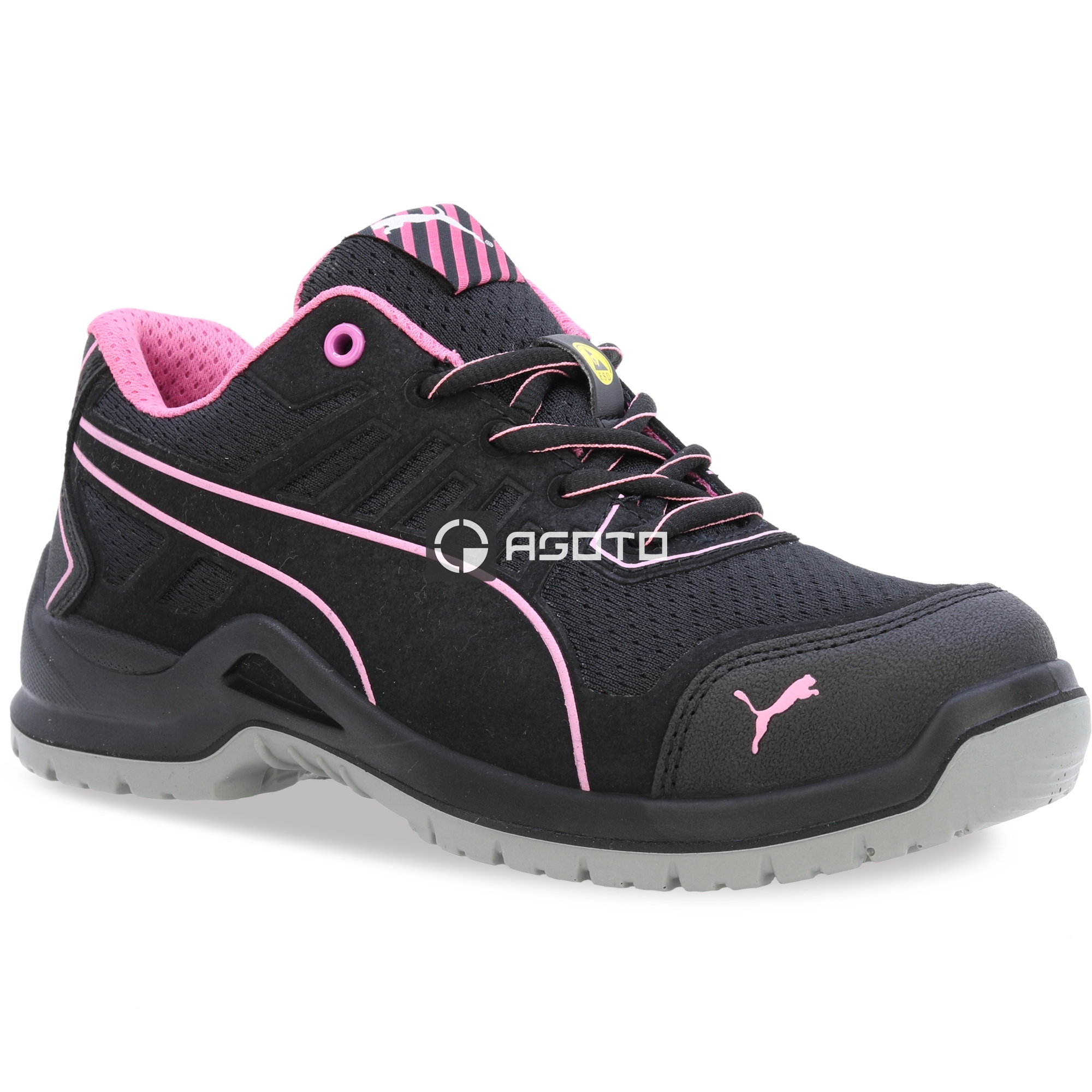 PUMA Fuse TC Pink Wns low S1P ESD Lady Sicherheitsschuhe