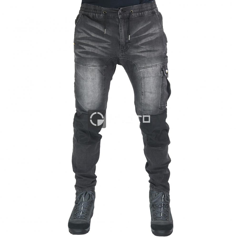 detail Berufshose CATERPILLAR Dynamic Denim Stretch Jeans