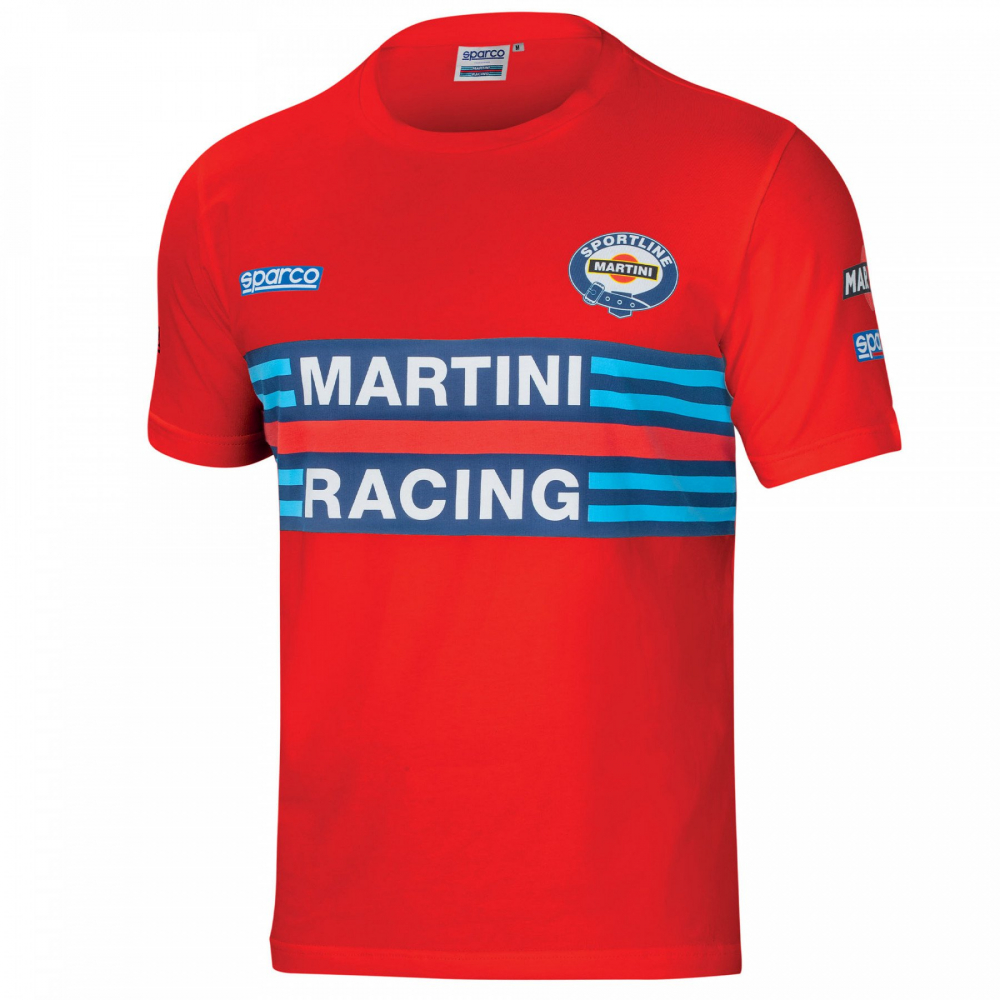 detail T-Shirt SPARCO Martini Racing